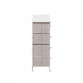 Комод Leset Линкс 8 ящ. (к/з), Каркас Белый, ящики Белые в Игре - igra.ok-mebel.com | фото 5