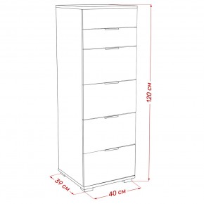 Комод Leset Наоми 6 в Игре - igra.ok-mebel.com | фото 8
