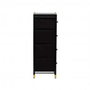 Комод Leset Нирита/Хайди узкий 4 ящика в Игре - igra.ok-mebel.com | фото 4
