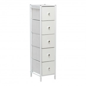Комод Leset Нирита/Хайди узкий 5 ящиков в Игре - igra.ok-mebel.com | фото 2