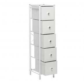 Комод Leset Нирита/Хайди узкий 5 ящиков в Игре - igra.ok-mebel.com | фото 4