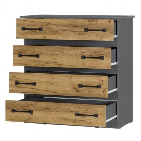 Комод Лофт (графит/крафт) в Игре - igra.ok-mebel.com | фото 2