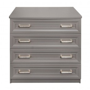Комод Мокко 4-е ящика (серый камень) в Игре - igra.ok-mebel.com | фото 2