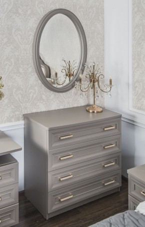 Комод Мокко 4-е ящика (серый камень) в Игре - igra.ok-mebel.com | фото 3