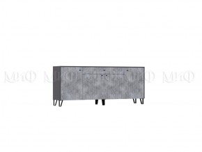 ОЛИВИЯ Комод (Графит/Мрамор глянец) в Игре - igra.ok-mebel.com | фото