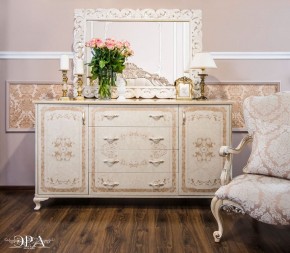 Комод широкий Патрисия (крем корень глянец) в Игре - igra.ok-mebel.com | фото 2