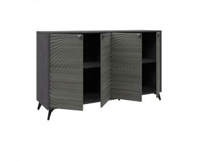 Комодино ПМ-390.03 Комод (ЛДСП Матера/МДФ Санторини темный) в Игре - igra.ok-mebel.com | фото 3