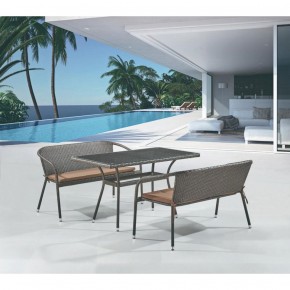 Комплект мебели из иск. ротанга T286A/S139A-W53 Brown в Игре - igra.ok-mebel.com | фото