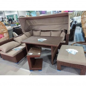 Комплект мебели с диваном AFM-320B-T320 Brown в Игре - igra.ok-mebel.com | фото 4