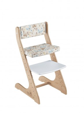 Комплект растущий стул и подушки Конёк Горбунёк Стандарт (Лофт-2, Бабочки) в Игре - igra.ok-mebel.com | фото