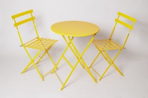 Комплект садовой мебели OTS-001R (стол + 2 стула) металл в Игре - igra.ok-mebel.com | фото 3