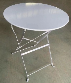 Комплект садовой мебели OTS-001R (стол + 2 стула) металл в Игре - igra.ok-mebel.com | фото 4