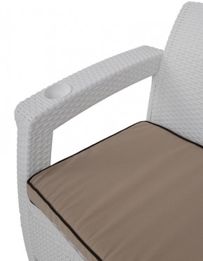 Комплект уличной мебели Yalta Premium Terrace Set (Ялта) белый (+подушки под спину) в Игре - igra.ok-mebel.com | фото 5