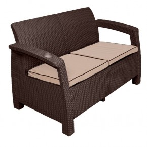Комплект уличной мебели Yalta Premium Terrace Set (Ялта) шоколадый (+подушки под спину) в Игре - igra.ok-mebel.com | фото 3