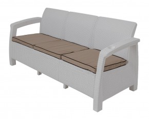 Комплект уличной мебели Yalta Premium Terrace Triple Set (Ялта) белый (+подушки под спину) в Игре - igra.ok-mebel.com | фото 2