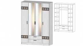 КОСТА-РИКА Шкаф 4-х створчатый (анкор светлый) в Игре - igra.ok-mebel.com | фото