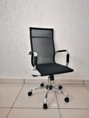 Кресло Barneo K-111H для персонала (черная сетка) в Игре - igra.ok-mebel.com | фото