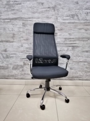 Кресло Barneo K-115 для персонала (черная ткань, черная сетка) в Игре - igra.ok-mebel.com | фото