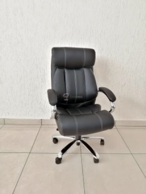 Кресло Barneo K-303 для руководителя (черная экокожа) в Игре - igra.ok-mebel.com | фото