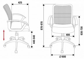 Кресло Бюрократ CH-590/BLACK в Игре - igra.ok-mebel.com | фото 5