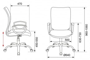 Кресло Бюрократ CH-599AXSN/32B/TW-11 черный TW-32K01 в Игре - igra.ok-mebel.com | фото 4