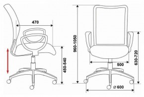 Кресло Бюрократ CH-599AXSN/TW-11 чёрный в Игре - igra.ok-mebel.com | фото 3