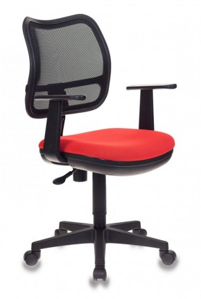 Кресло Бюрократ CH-797AXSN/26-22 спинка черный сиденье красный в Игре - igra.ok-mebel.com | фото 1