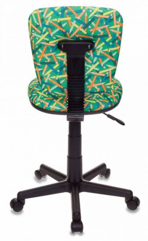 Кресло детское Бюрократ CH-204NX/PENCIL-GN зеленый карандаши в Игре - igra.ok-mebel.com | фото 4