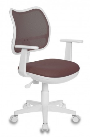 Кресло детское Бюрократ CH-W797/BR/TW-14C коричневый в Игре - igra.ok-mebel.com | фото