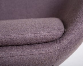Кресло дизайнерское DOBRIN EGG, серая ткань AF7 в Игре - igra.ok-mebel.com | фото 11