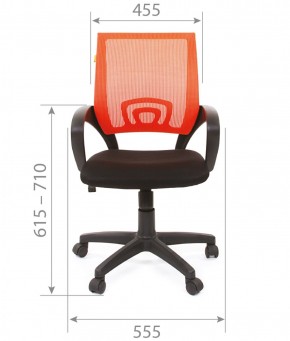 Кресло для оператора CHAIRMAN 696 black (ткань TW-11/сетка TW-01) в Игре - igra.ok-mebel.com | фото 4