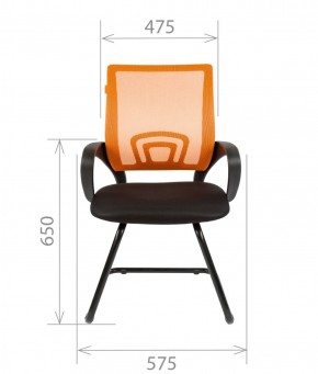 Кресло для оператора CHAIRMAN 696 V (ткань TW-11/сетка TW-01) в Игре - igra.ok-mebel.com | фото 5