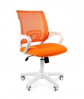 Кресло для оператора CHAIRMAN 696 white (ткань TW-16/сетка TW-66) в Игре - igra.ok-mebel.com | фото
