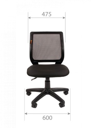 Кресло для оператора CHAIRMAN 699 Б/Л (ткань стандарт/сетка TW-01) в Игре - igra.ok-mebel.com | фото 6
