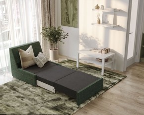 Кресло для отдыха Йоки тёмно-зелёный, ткань рогожка в Игре - igra.ok-mebel.com | фото 4