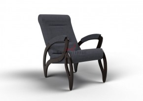 Кресло для отдыха Зельден 20-Т-ГР (ткань/венге) ГРАФИТ в Игре - igra.ok-mebel.com | фото