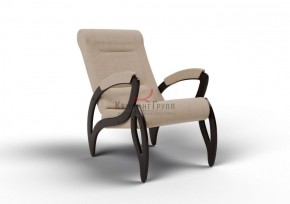 Кресло для отдыха Зельден 20-Т-П (ткань/венге) ПЕСОК в Игре - igra.ok-mebel.com | фото