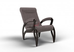 Кресло для отдыха Зельден 20-Т-ГР (ткань/венге) ГРАФИТ в Игре - igra.ok-mebel.com | фото 1