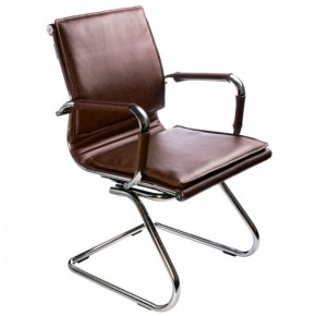 Кресло для посетителя Бюрократ CH-993-Low-V/Brown коричневый в Игре - igra.ok-mebel.com | фото