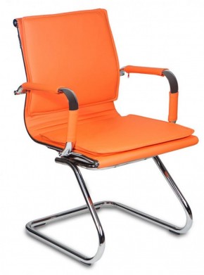 Кресло для посетителя Бюрократ CH-993-Low-V/orange оранжевый в Игре - igra.ok-mebel.com | фото