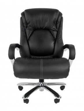 Кресло для руководителя CHAIRMAN 402 (Кожа) Черное в Игре - igra.ok-mebel.com | фото