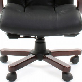 Кресло для руководителя Chairman 421 черный/орех темный, черный в Игре - igra.ok-mebel.com | фото 4