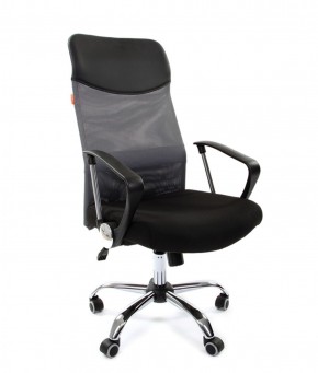Кресло для руководителя CHAIRMAN 610 N(15-21 черный/сетка серый) в Игре - igra.ok-mebel.com | фото 1