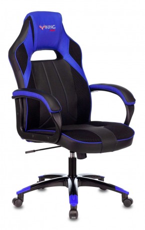 Кресло игровое Бюрократ VIKING 2 AERO BLUE черный/синий в Игре - igra.ok-mebel.com | фото 1