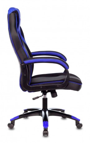 Кресло игровое Бюрократ VIKING 2 AERO BLUE черный/синий в Игре - igra.ok-mebel.com | фото 3