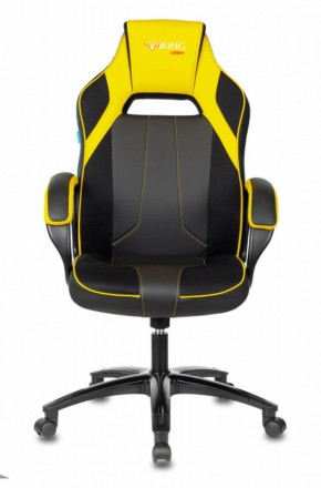 Кресло игровое Бюрократ VIKING 2 AERO YELLOW черный/желтый в Игре - igra.ok-mebel.com | фото 2