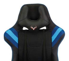 Кресло игровое Бюрократ VIKING 4 AERO BLUE черный/синий в Игре - igra.ok-mebel.com | фото 6
