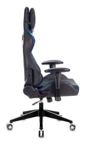 Кресло игровое Бюрократ VIKING 4 AERO BLUE черный/синий в Игре - igra.ok-mebel.com | фото 8