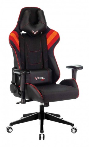 Кресло игровое Бюрократ VIKING 4 AERO RED черный/красный в Игре - igra.ok-mebel.com | фото