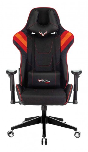 Кресло игровое Бюрократ VIKING 4 AERO RED черный/красный в Игре - igra.ok-mebel.com | фото 3
